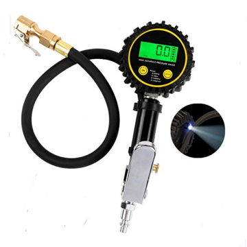 LED Light Digital Tire Inflator gauge